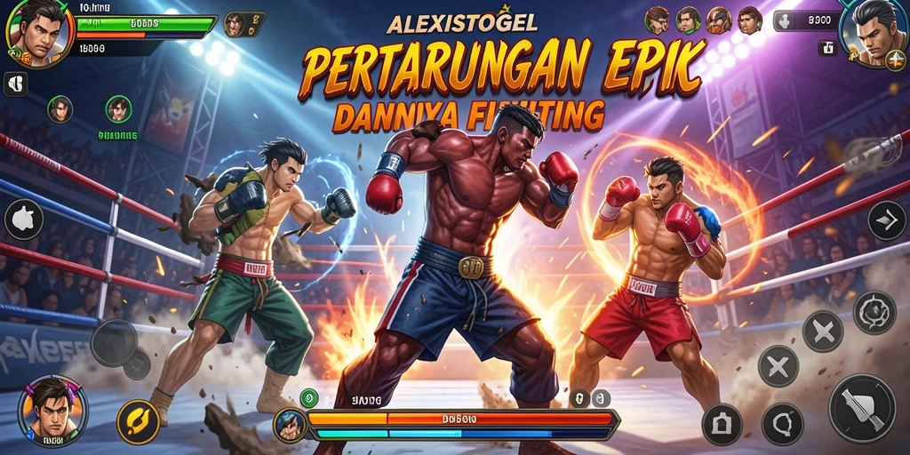 Tangkapan layar ALEXISTOGEL menampilkan pertarungan seru dengan grafik yang memukau.