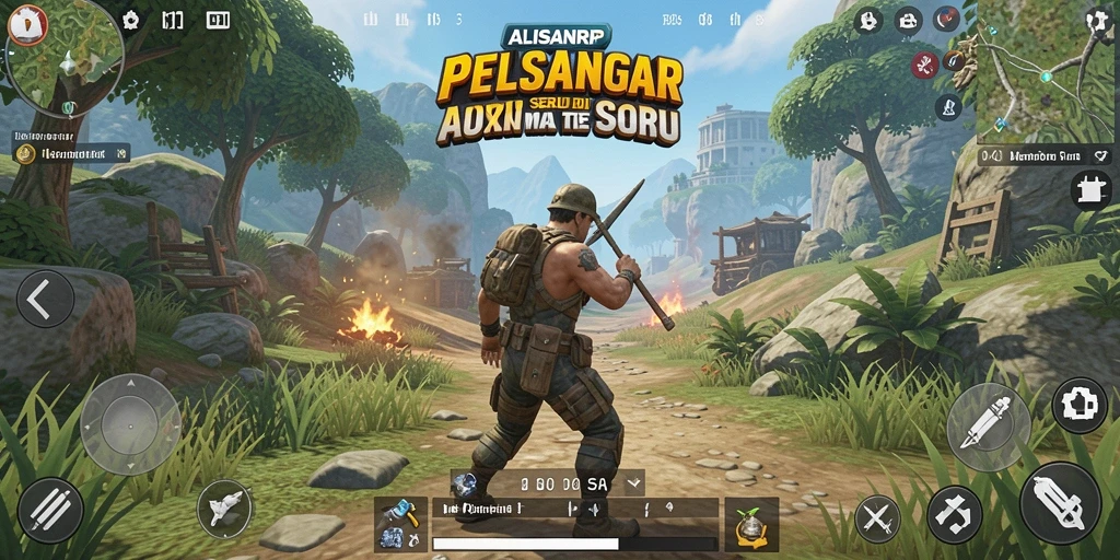 Tampilan gameplay menegangkan dan grafis yang memukau di ALISANRP.