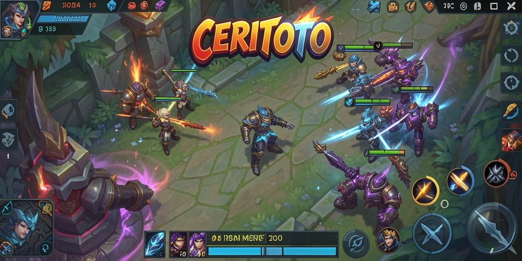 Gameplay seru dan strategi tim di CERITOTO.