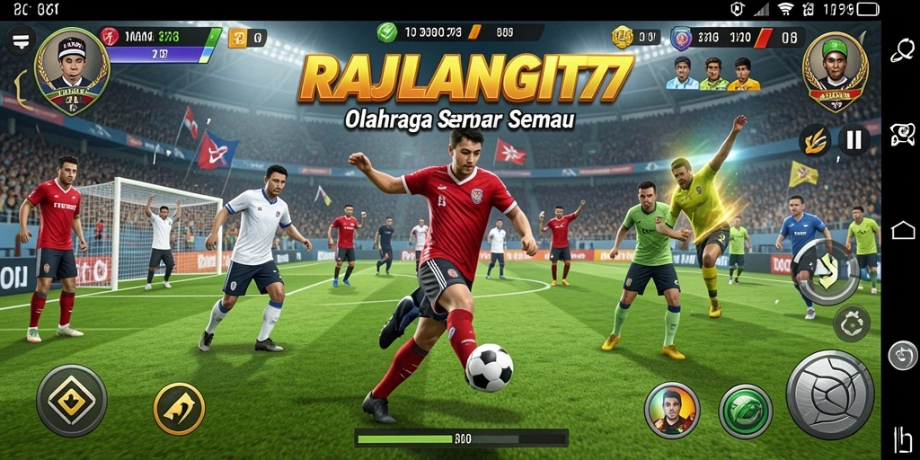 Tampilan gameplay RAJALANGIT77 yang menarik dan kompetitif.